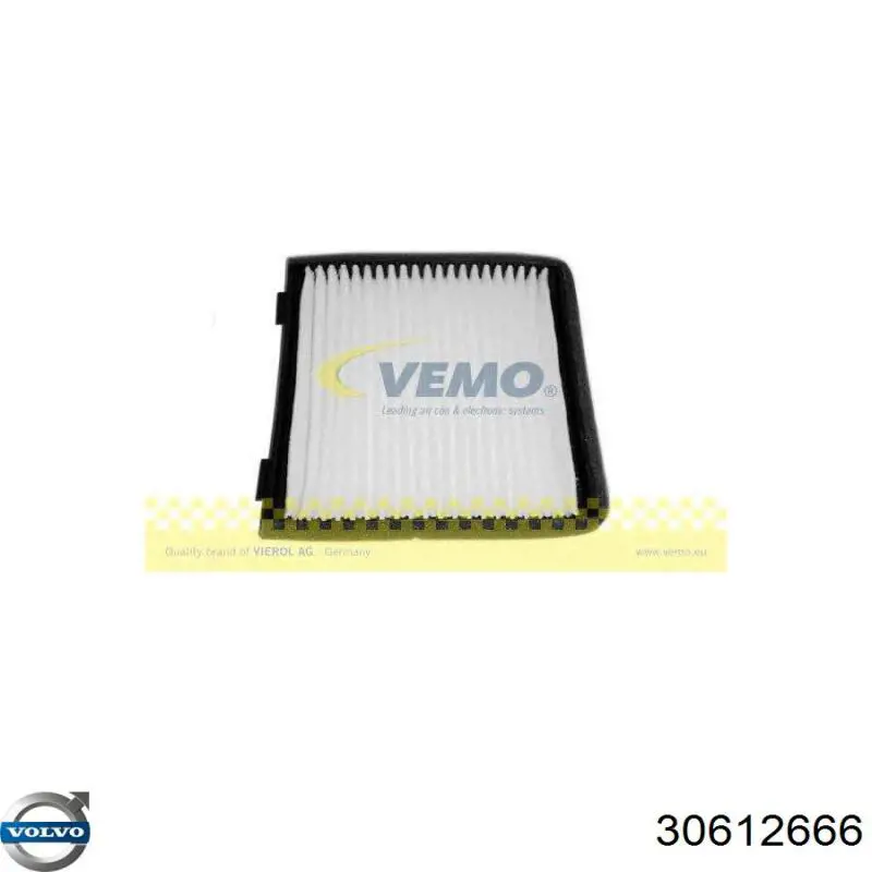 Купити 30612666 Volvo Фільтр салону вугільний