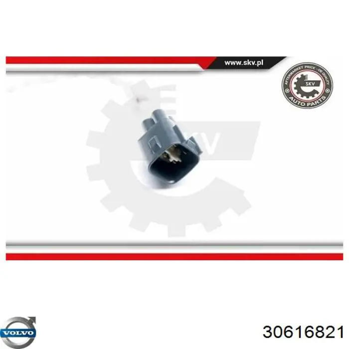 Лямбдазонд, датчик кисню до каталізатора Volvo 30616821 ціна, від 56.37 USD