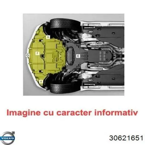 Купити 31391440 Volvo Захист піддона картера двигуна
