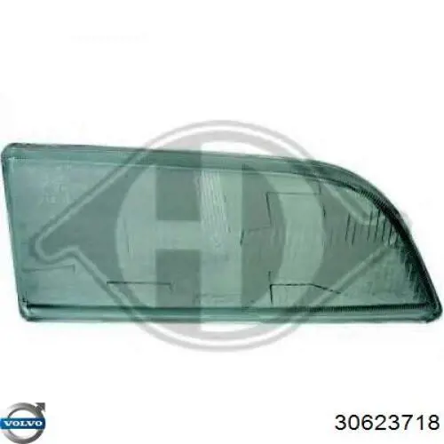 Купити 30623718 Volvo Скло фари правої
