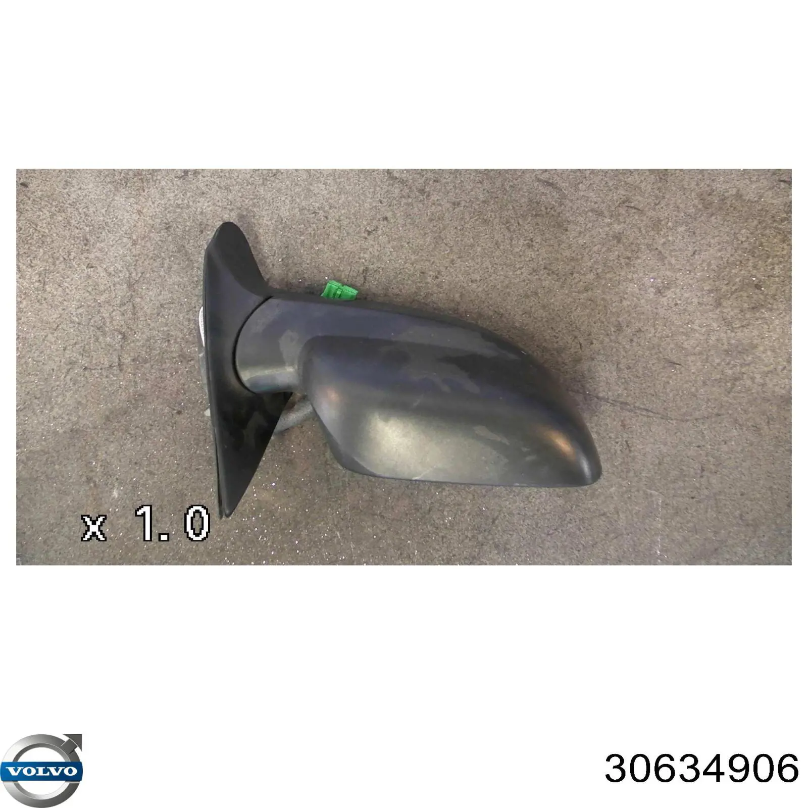 Праве бічне дзеркало Volvo 30634906 ціна, від 295.20 USD