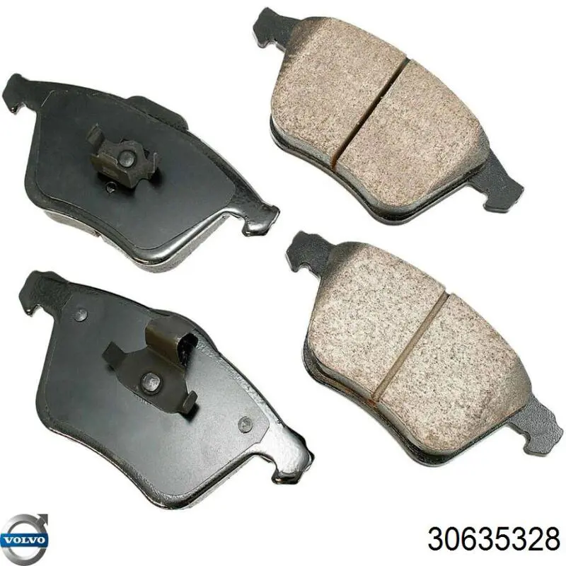 Купити 30635328 Volvo Колодки гальмівні передні, дискові