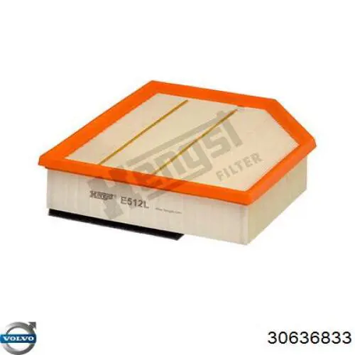 Фільтр повітряний Volvo 30636833