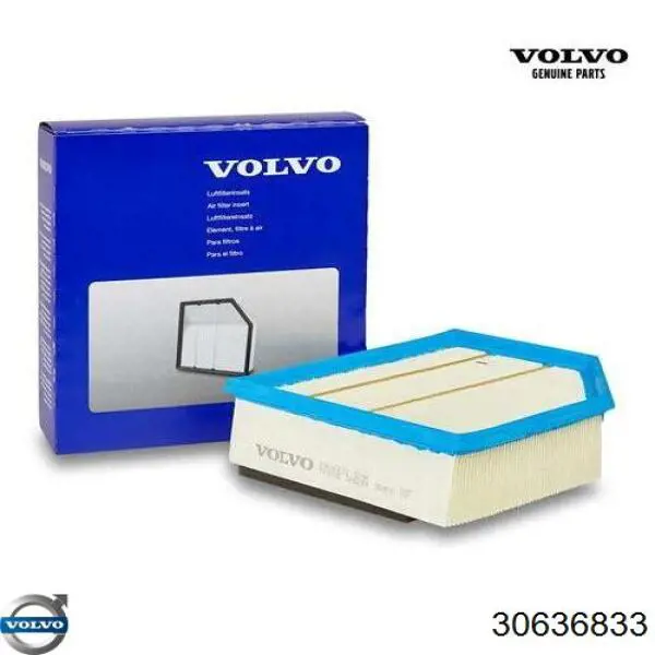 30636833 Volvo Повітряний фільтр двигуна