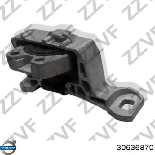 Подушка (опора) двигуна, права передня Volvo 30636870 ціна, від 58.33 USD