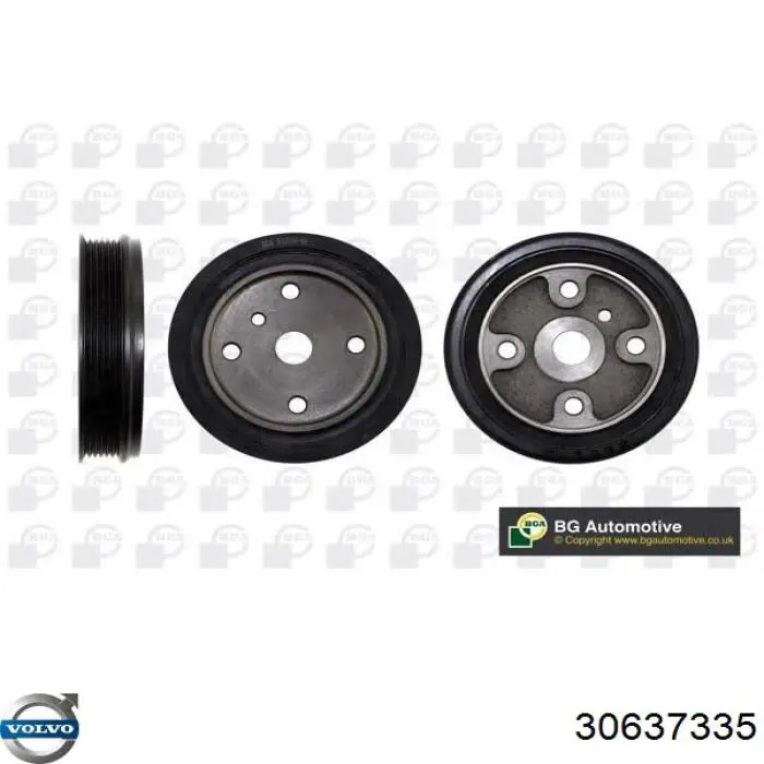 Шків колінвала (демпфер ) Volvo 30637335 ціна, від 43.12 USD
