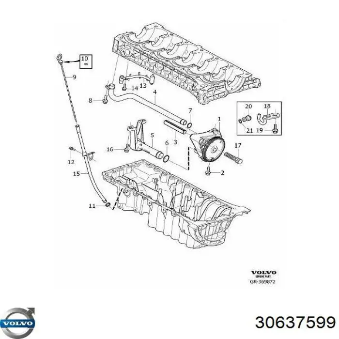 Купити 30637599 Volvo 