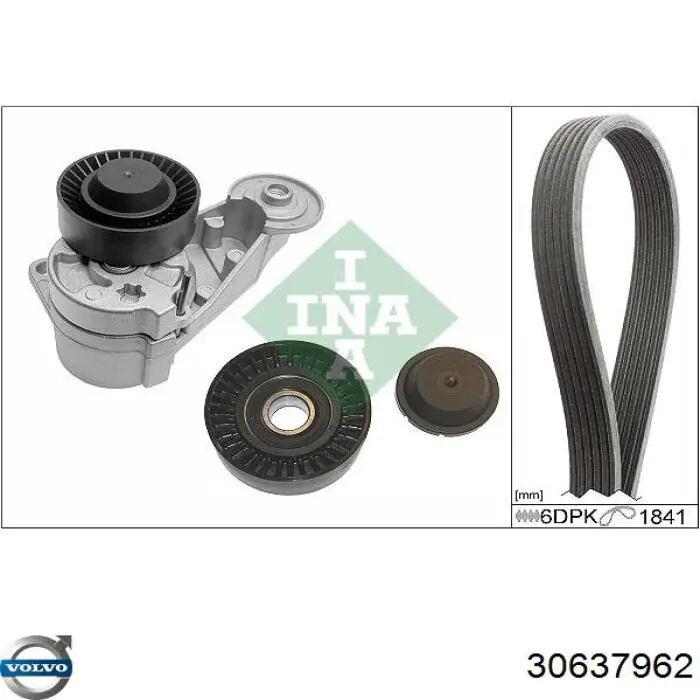Натяжний ролик Volvo 30637962 ціна, від 12.45 USD