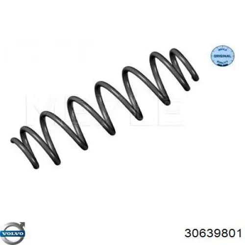 Пружина задня Volvo 30639801 ціна, від 29.61 USD