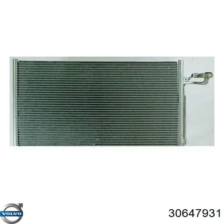 Радіатор охолодження кондиціонера Volvo 30647931