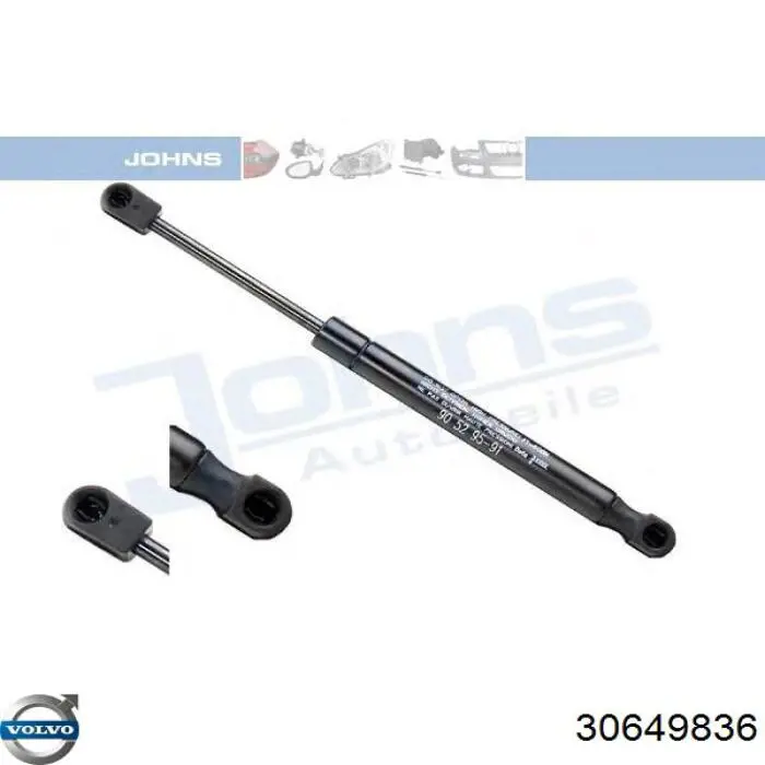 Амортизатор двері задньої Volvo 30649836 ціна, від 11.19 USD