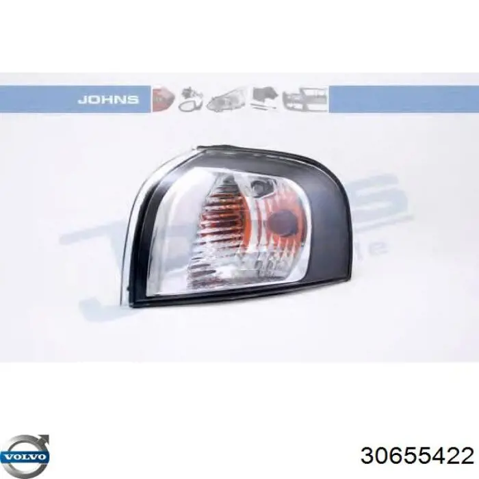 Поворотник лівий Volvo 30655422 ціна, від 25.55 USD
