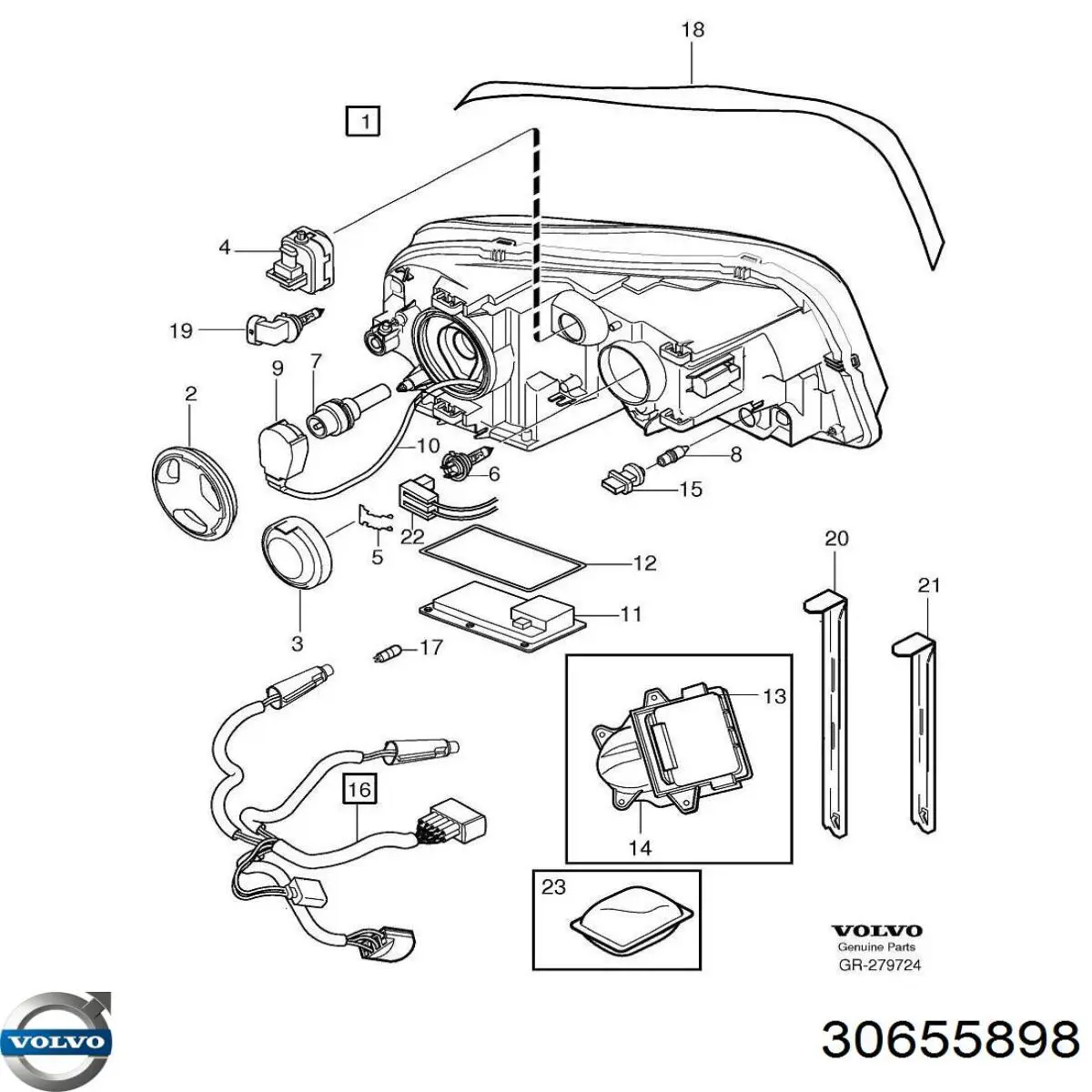  Volvo 30655898 ціна, від 56.37 USD