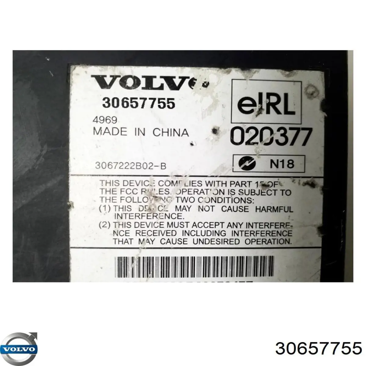  30657755 Volvo