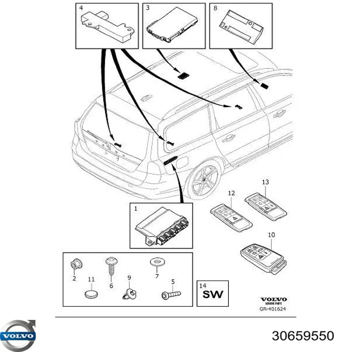  Volvo 30659550