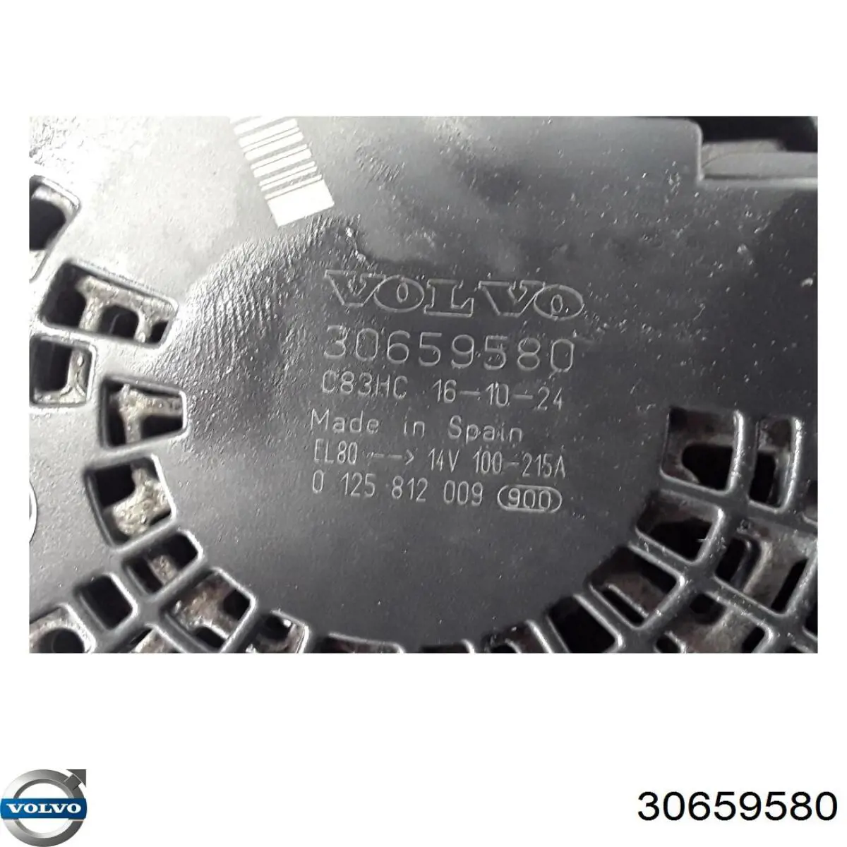 Генератор автомобільний Volvo 30659580