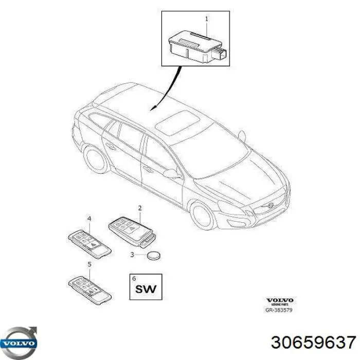 Купити 30659637 Volvo 