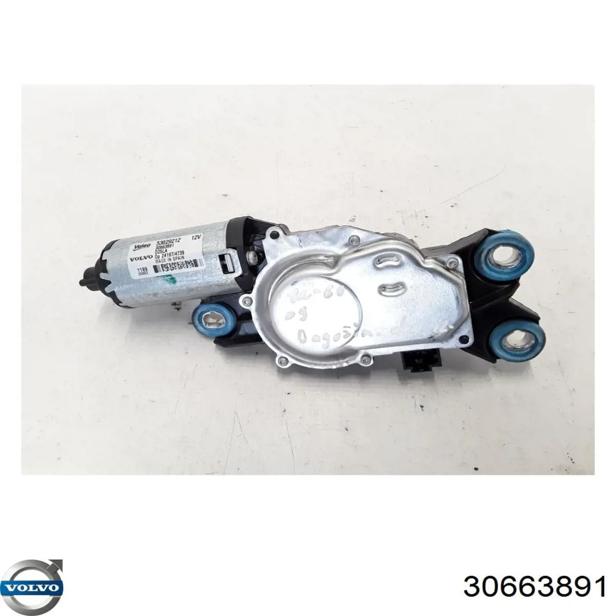 Склоочисник дверей задка Volvo 30663891 ціна, від 53.74 USD