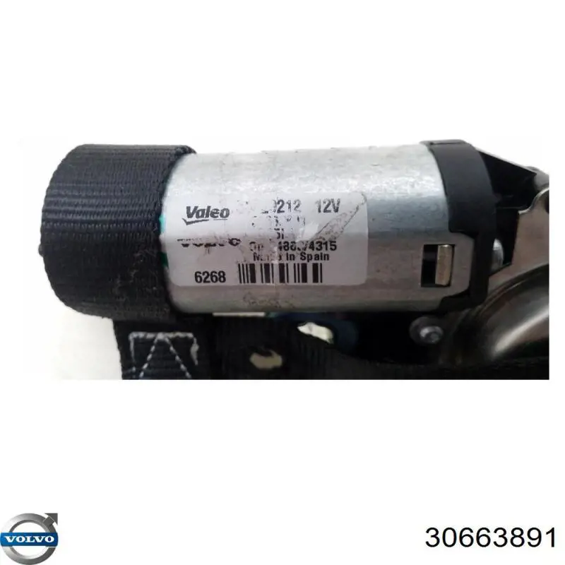 Купити 30663891 Volvo Двигун склоочисника заднього скла