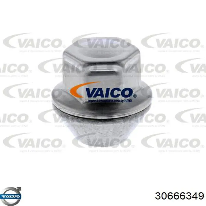 Гайка кріплення колеса Volvo 30666349 ціна, від 3.89 USD