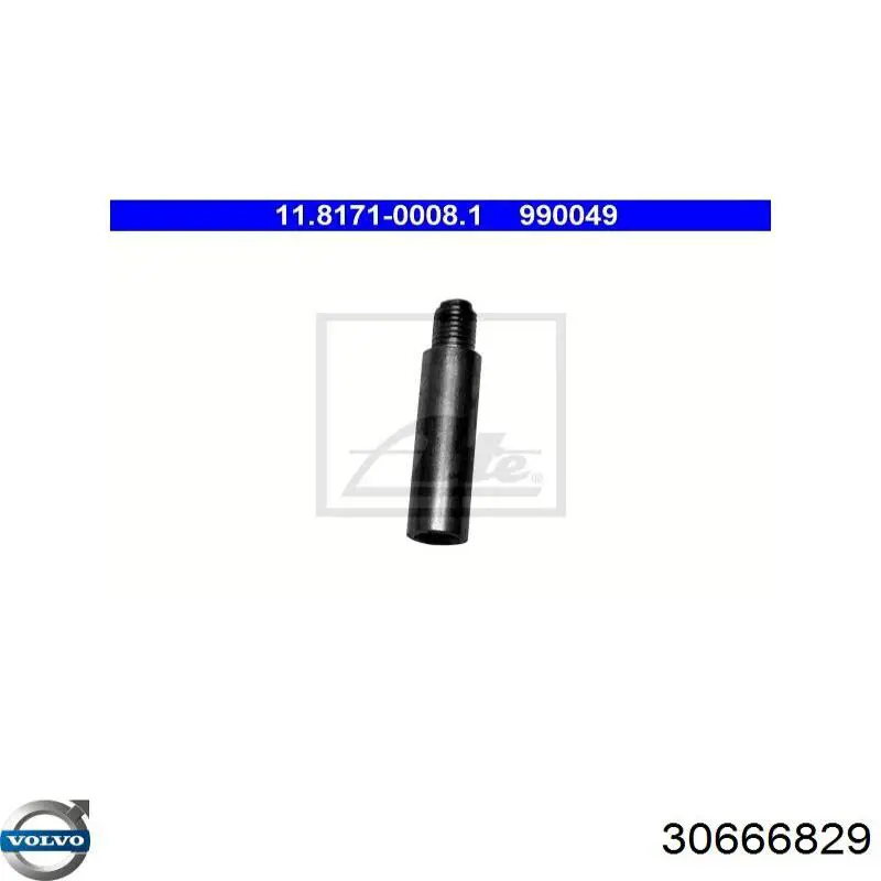Направляюча супорту заднього Volvo 30666829 ціна, від 3.10 USD