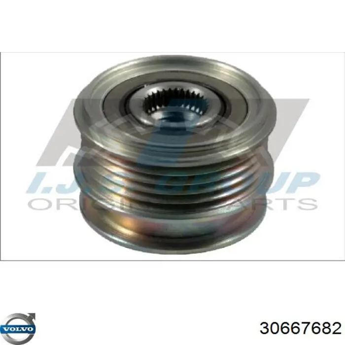 Інерційний шків Volvo 30667682 ціна, від 41.84 USD