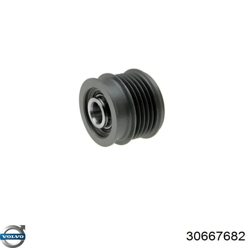 Шків генератора 30667682 Volvo