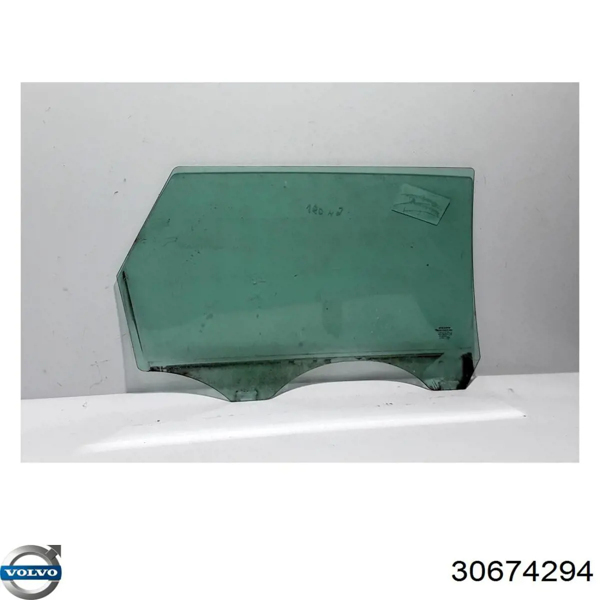 30674294 Volvo Скло задніх дверей, лівих