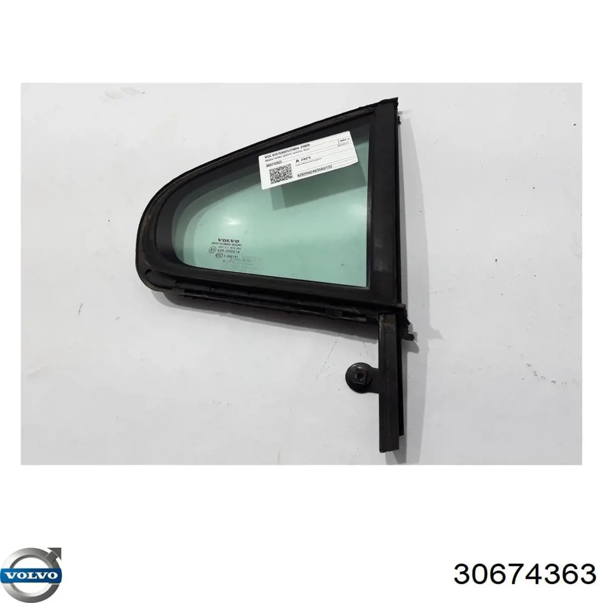 Купити 30674363 Volvo Скло-кватирка двері, задньої, лівої
