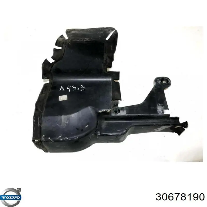 30678190 Volvo Повітропровід (дефлектор) радіатора, лівий