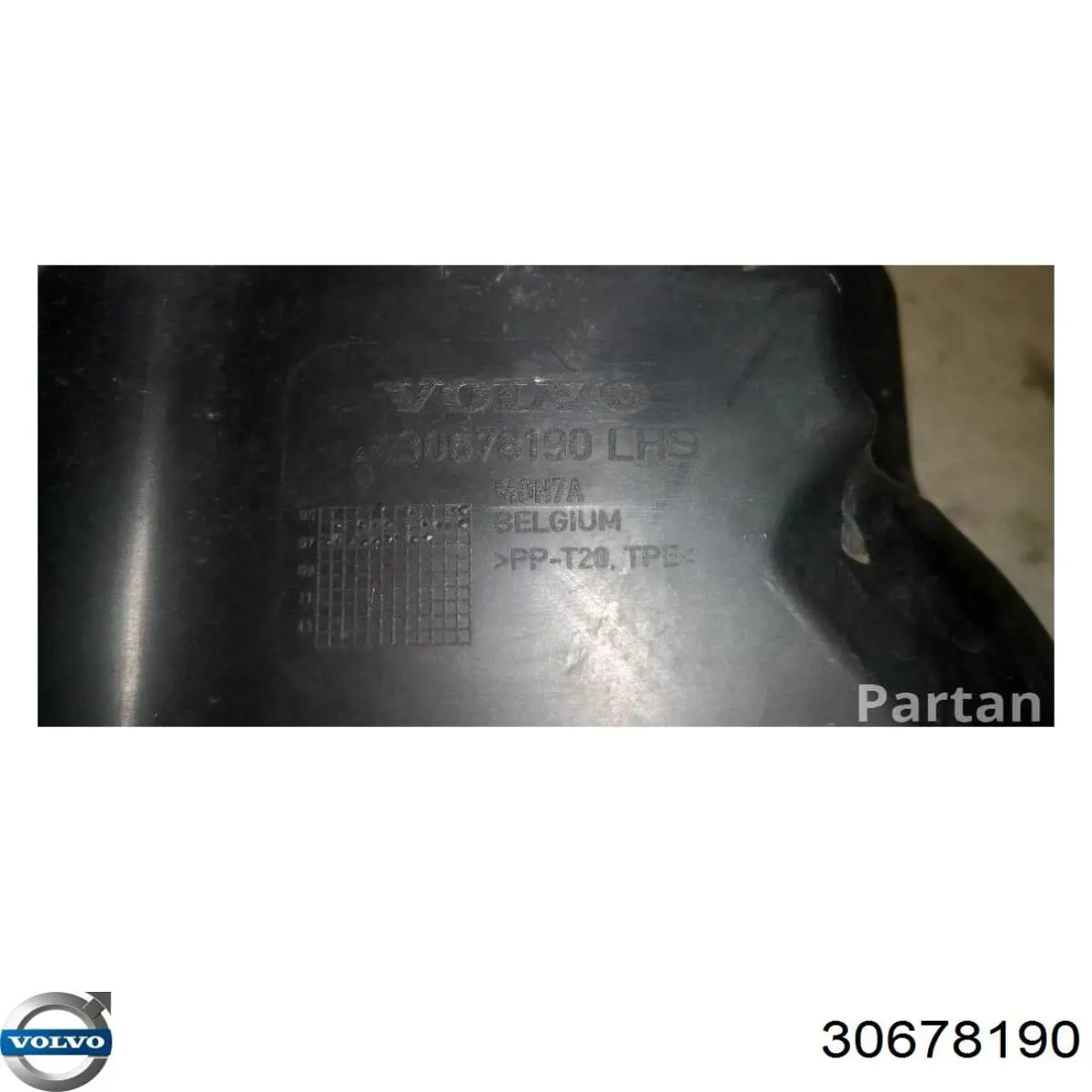 Купити 30678190 Volvo Повітропровід (дефлектор) радіатора, лівий