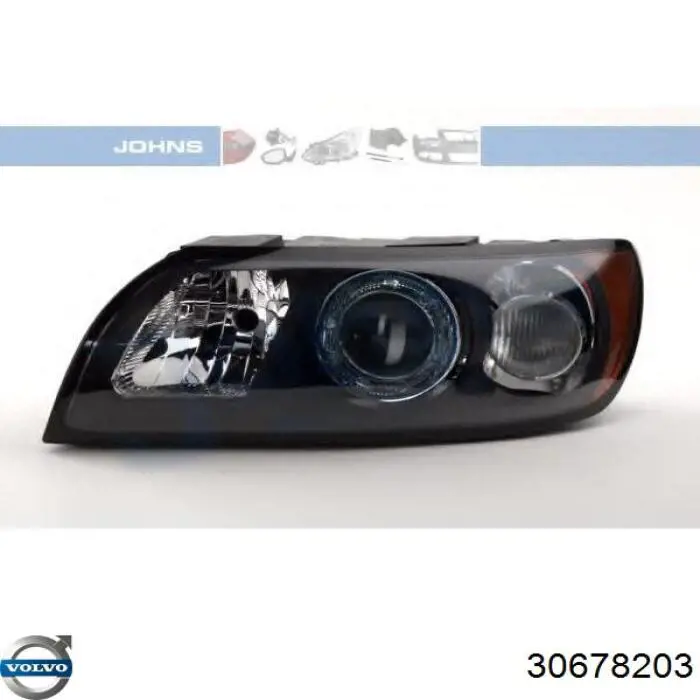 30678203 Volvo Фара дальнього світла в зборі