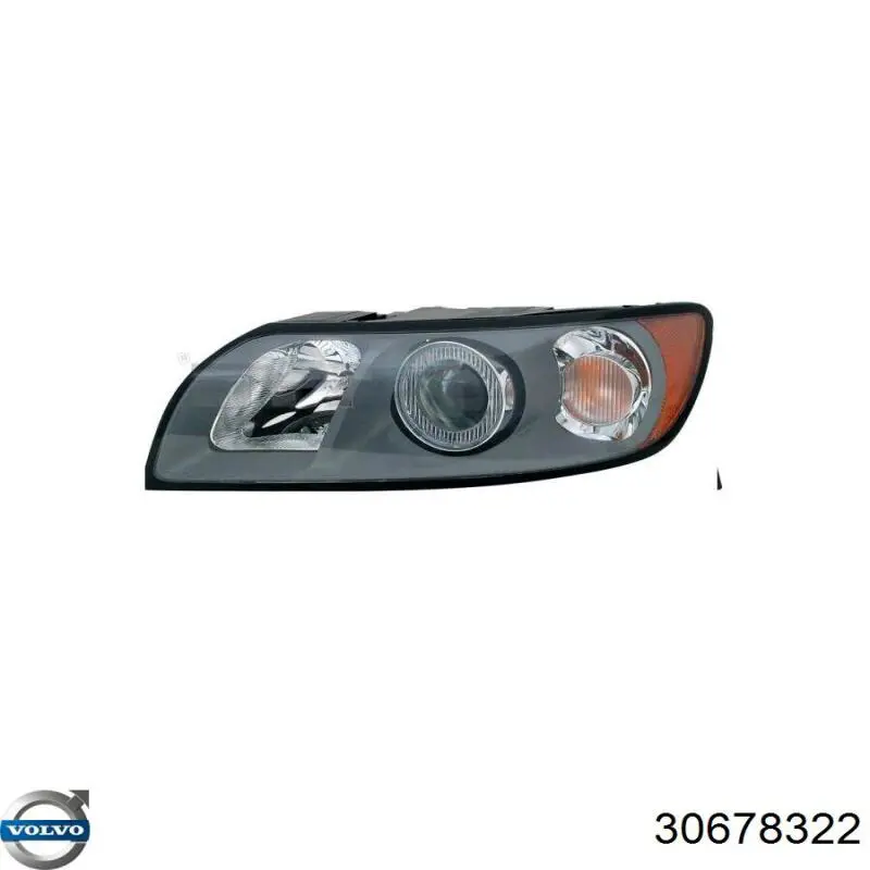 Купити 31335221 Volvo Основна фара в зборі ліва