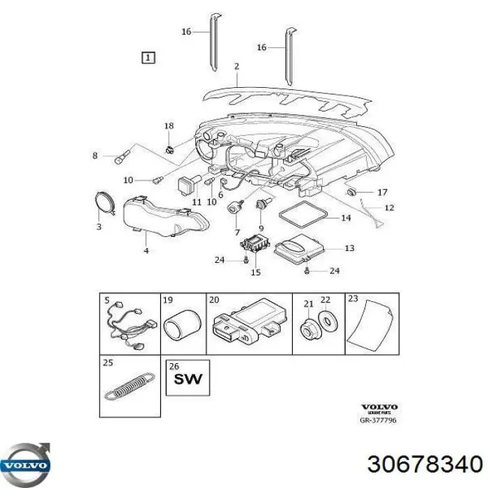  30678340 Market (OEM)