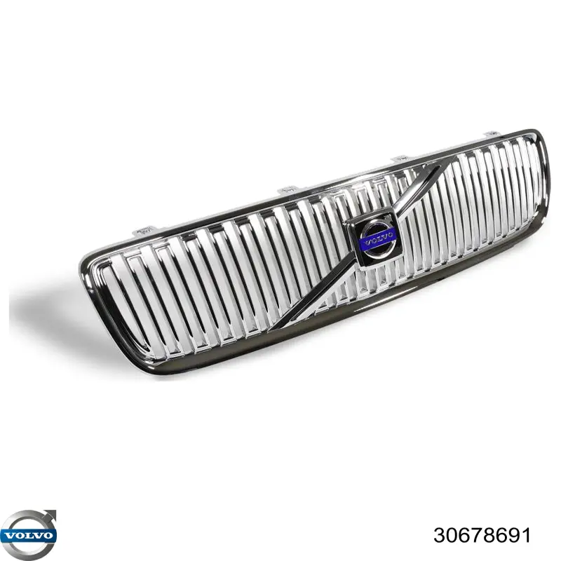 Облицювання радіатора Volvo 30678691 ціна, від 74.20 USD