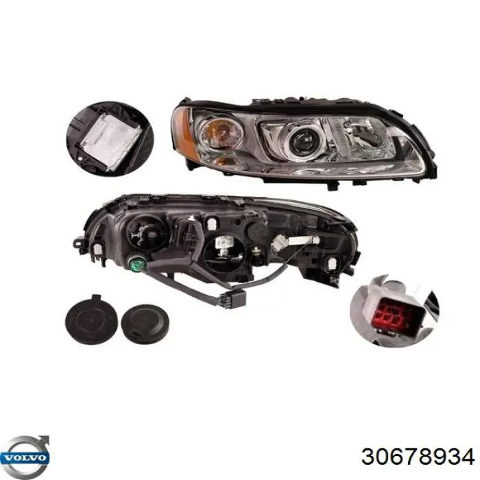 30678934 Volvo Фара правая