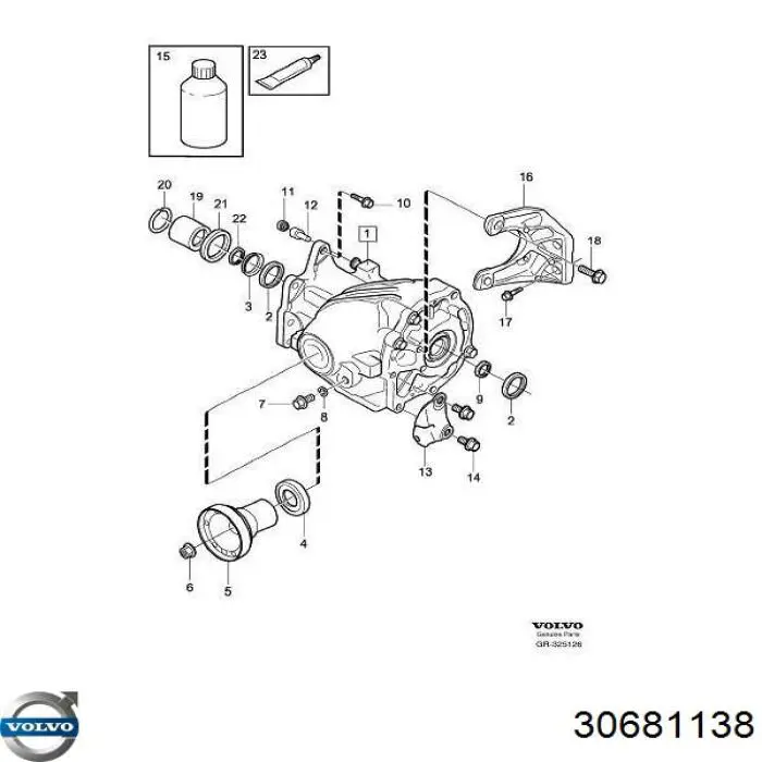  Volvo 30681138 ціна, від 14.91 USD