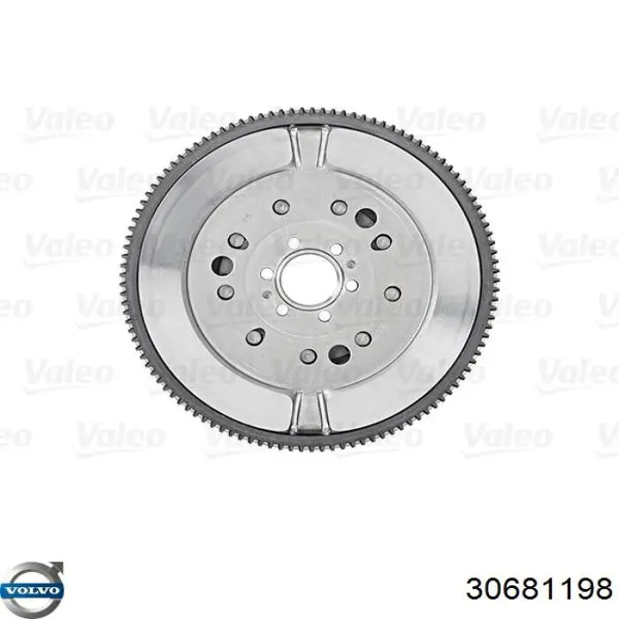 Купити 30681198 Volvo Маховик із зубчастим ободом в зборі