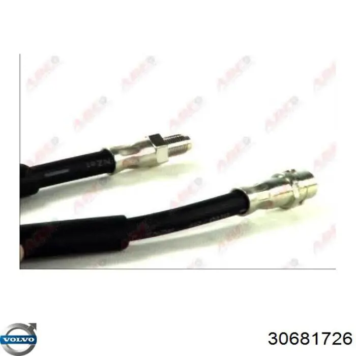 Шланг гальмівний задній Volvo 30681726 ціна, від 10.49 USD