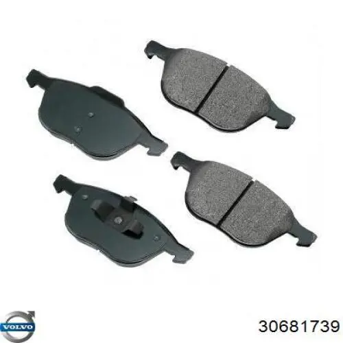 Тормозні колодки Volvo 30681739
