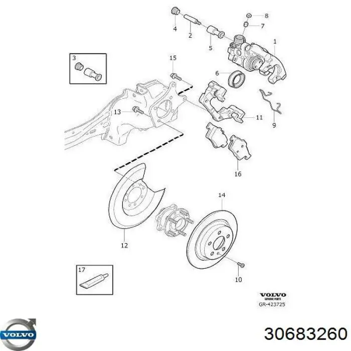 Купити 30683260 Volvo 