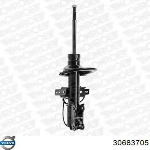 Стойка амортизатора передняя Volvo 30683705 ціна, від 350.94 USD