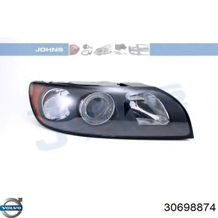 Фари Volvo 30698874 ціна, від 105.95 USD