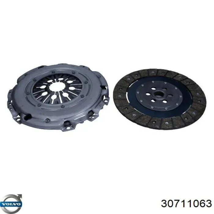 Комплект зчеплення (3 частини) Volvo 30711063 ціна, від 168.85 USD