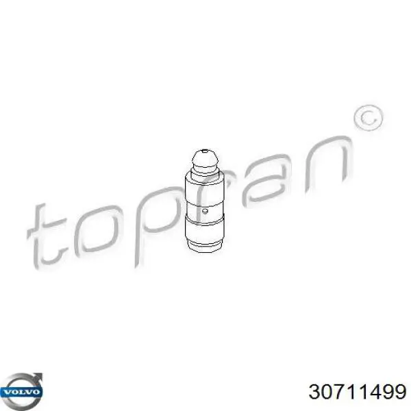 Штовхач клапана гідравлічний Volvo 30711499 ціна, від 3.97 USD