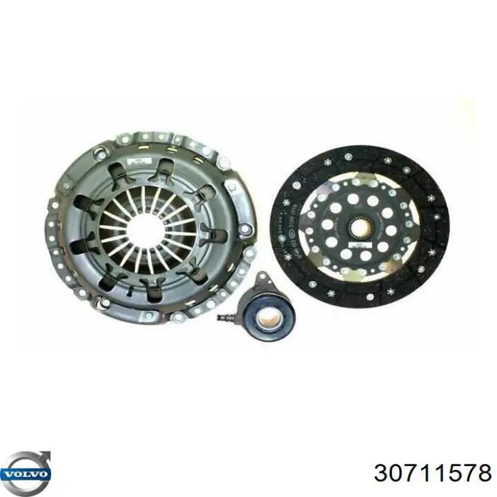 Комплект зчеплення (3 частини) Volvo 30711578 ціна, від 208.45 USD