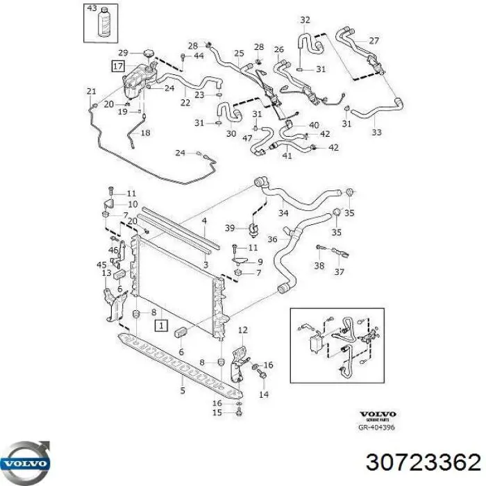  Volvo 30723362 ціна, від 5.63 USD
