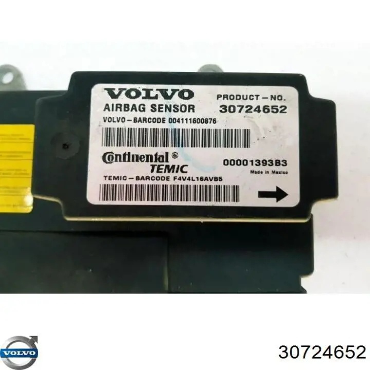 Модуль-процесор керування подушки безпеки Volvo 30773786 ціна, від 30.97 USD