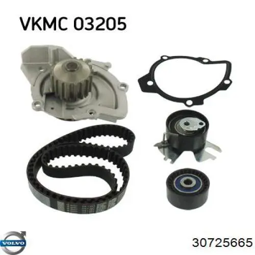 Купити 30725665 Volvo Ролик паразитний ГРМ