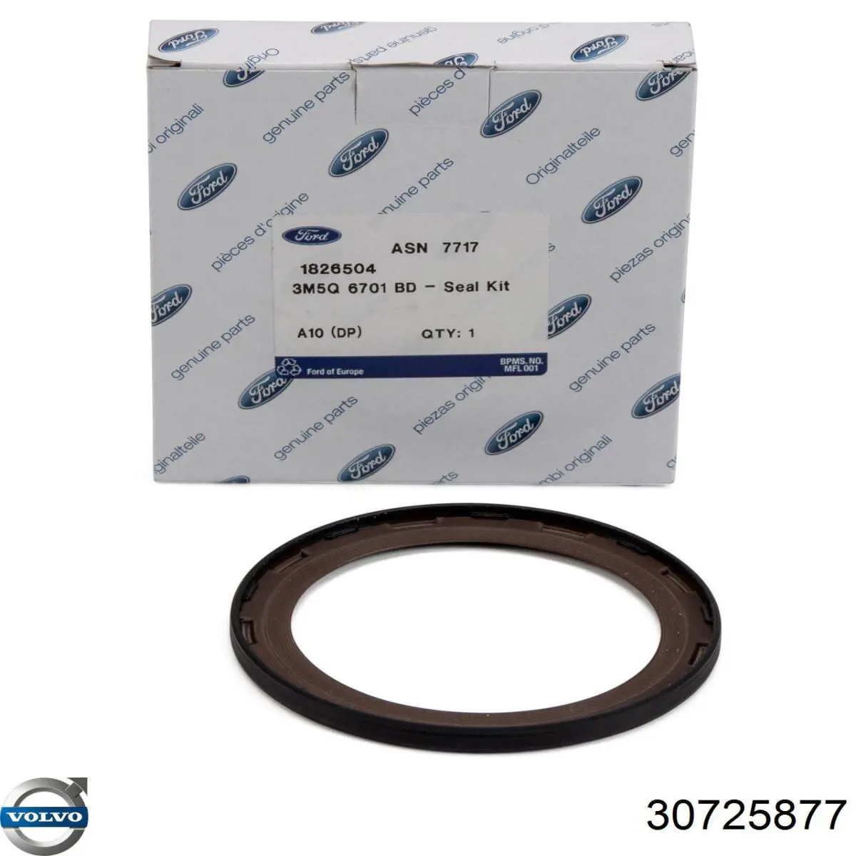 Сальник колінвала двигуна, задній Volvo 30725877 ціна, від 15.90 USD